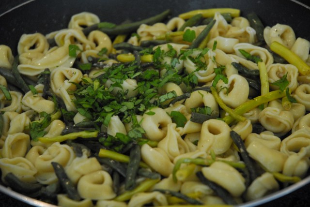 tortellini with green beans 10