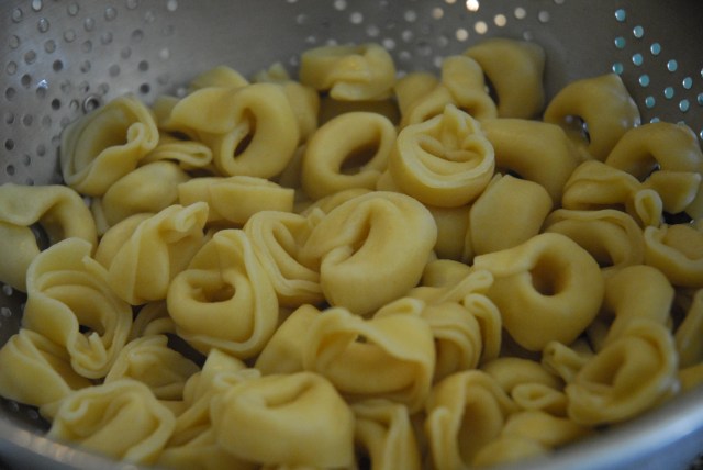 tortellini with green beans 6