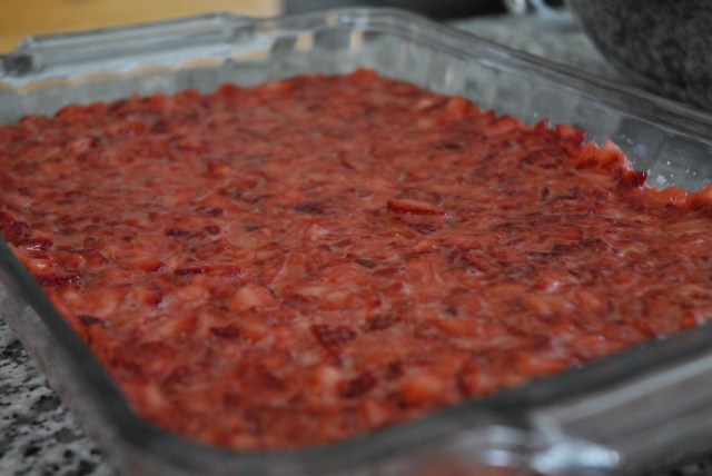 strawberry oatmeal bars 9