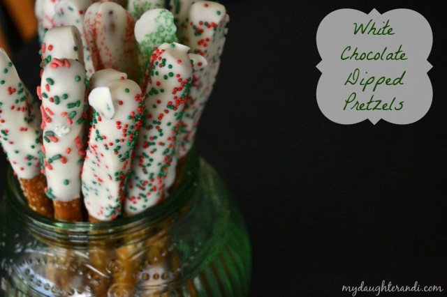 white chocolate dipped pretzels 1final
