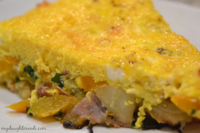 My Daughter and I Frittata 1