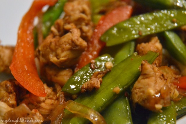 Chicken and Pea Stir Fry 2 - My Daughter and I