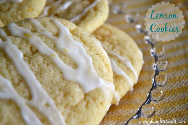 Lemon Cookies 1 - My Daughter and I