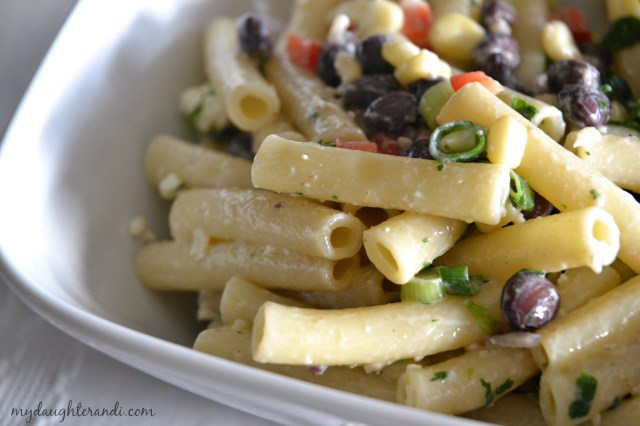 Cilantro Lime Pasta Salad 2- My Daughter and I