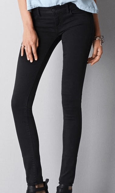 black jeggings